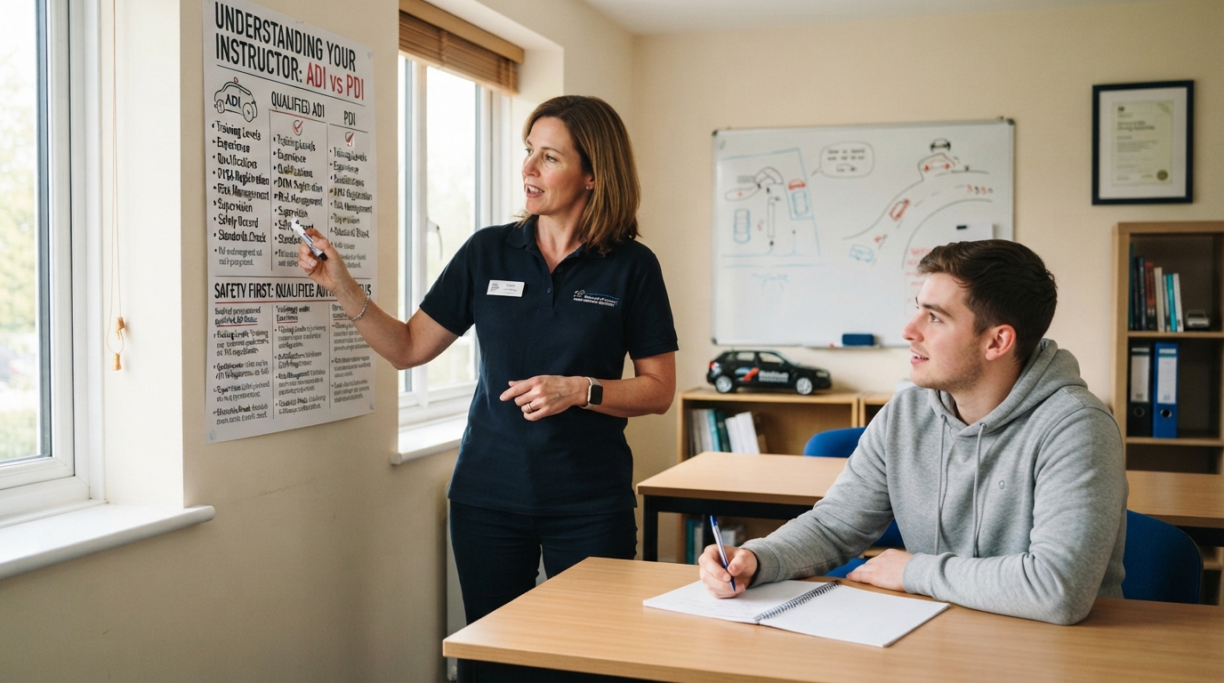 Understanding your ADI driving instructor